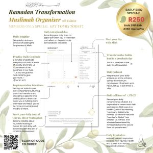 Muslimah Organiser Pre Orders: Members Early Bird Special